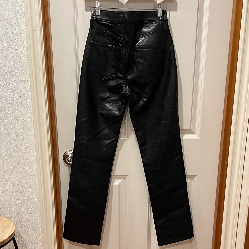 MOTHER Rider Leather Pant - Picture 7 of 7